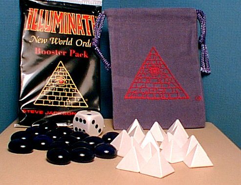 Juego Illuminati: El set de cartas completo de Steve Jackson