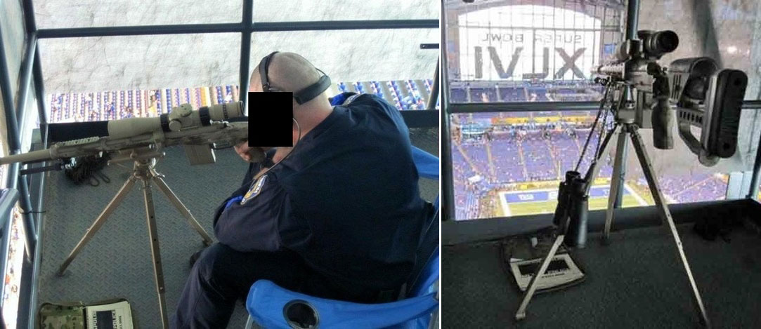 The Sniper’s Nest At Super Bowl XLVI