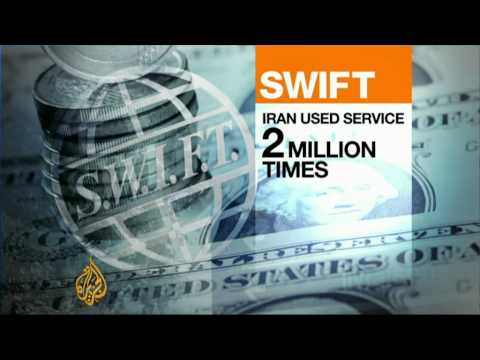 Iranian banks cut off from SWIFT system