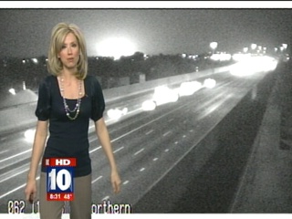 Mysterious Light Flashes During Traffic on Fox 10