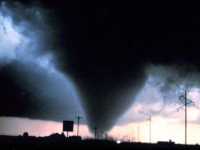 Tornadoes Targeting Metropolitan America 2012