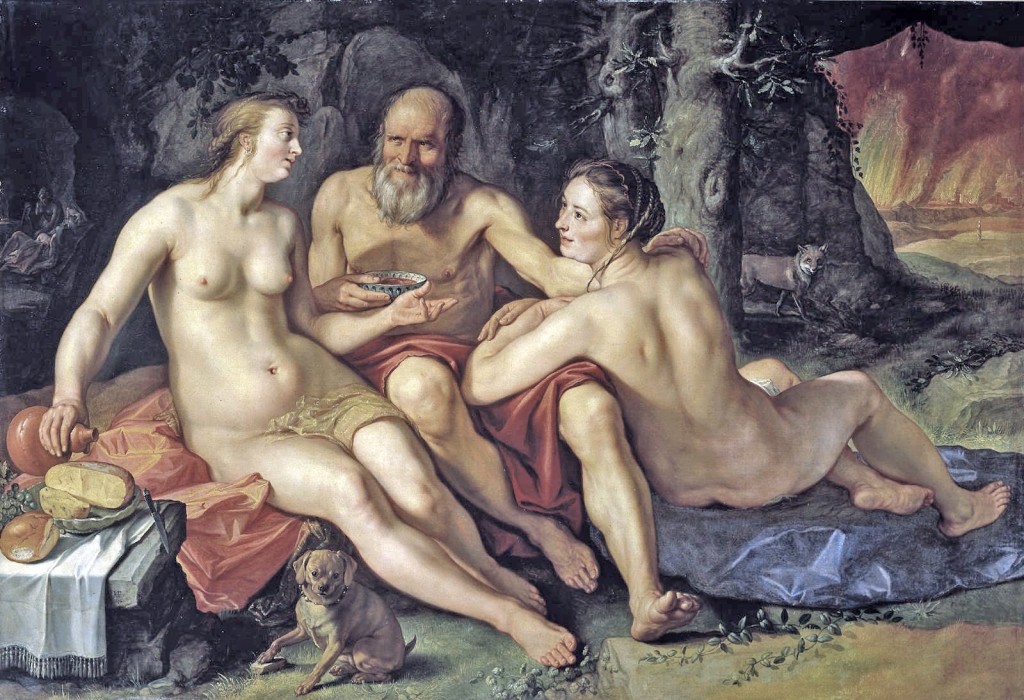 Lot-and-his-daughters-by-Hendrick-Goltzius