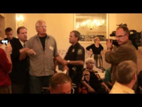 71-year-old taken to the ground for questioning Paul Ryan