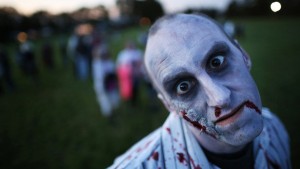 People Attempt A World Record For The Most Zombies In One Place